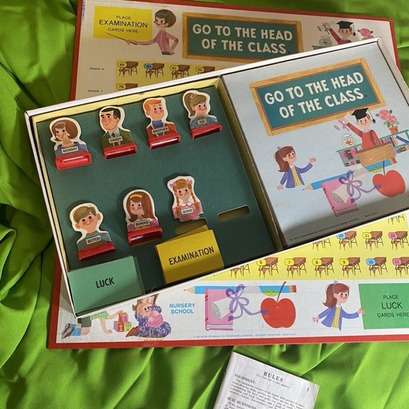 1967 VTG Board Game Go To The Head of The Class Board Game Series 15 - Picture 4 of 13